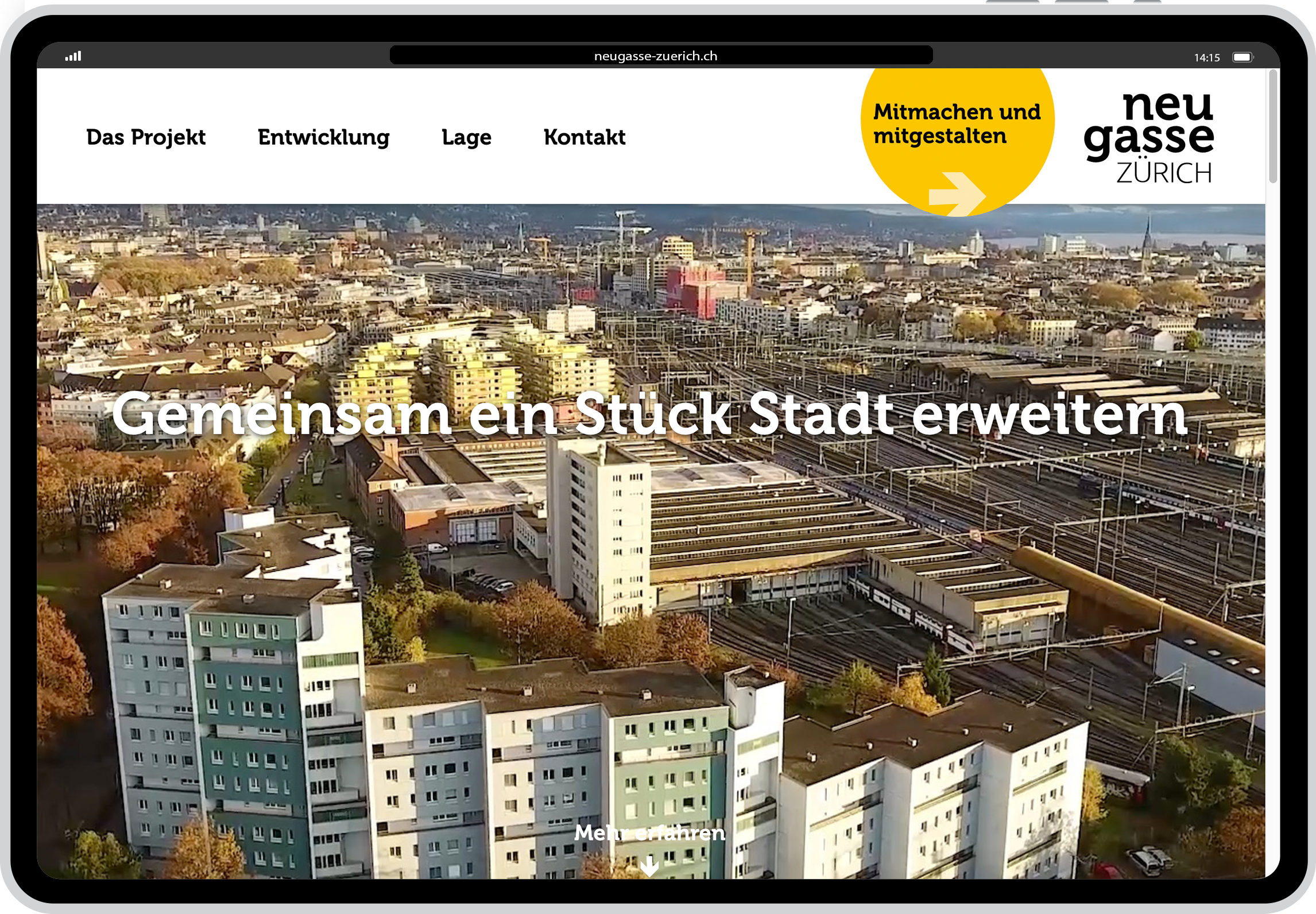 Offenen Dialog zwischen Bevölkerung, Politik und Verwaltung gestalten.